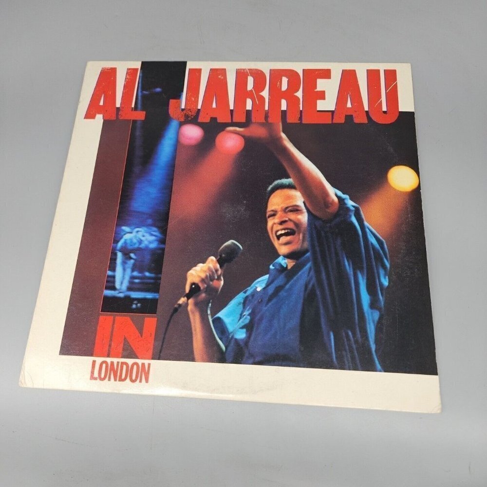 Al Jarreau 'In London' Vinyl LP - 1985 - Live in London - Warner Bros #1-25331